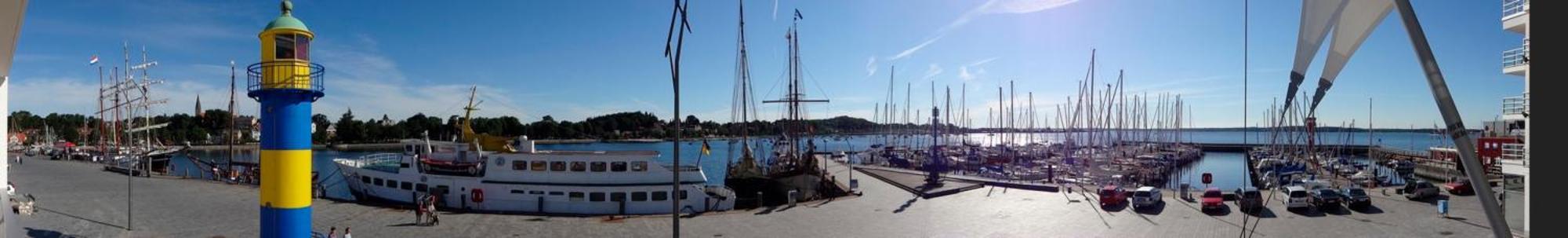 Apartment 10 - "Borbyblick" - Blickrichtung Hafen Und Offene See Eckernförde Zewnętrze zdjęcie