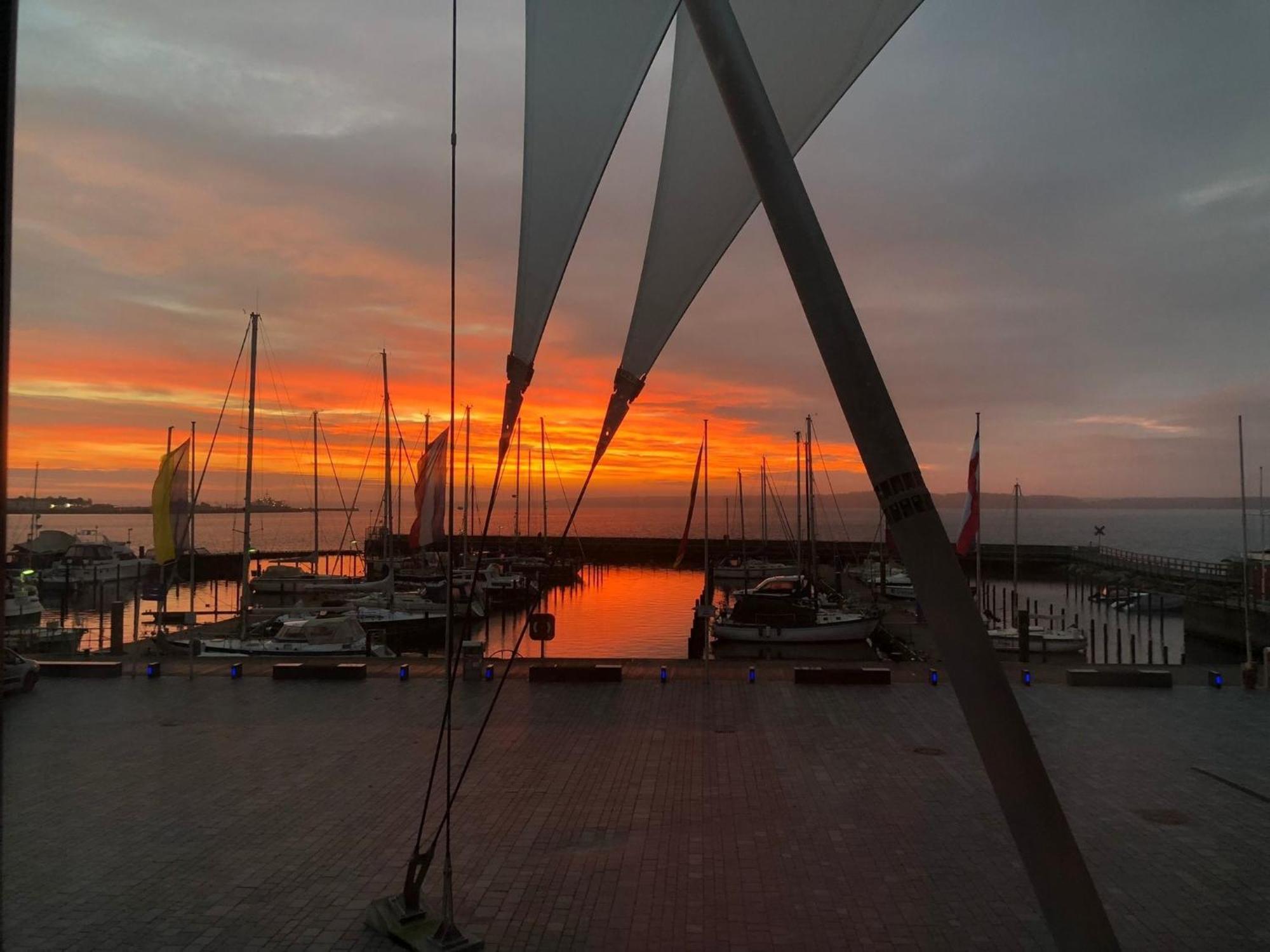 Apartment 10 - "Borbyblick" - Blickrichtung Hafen Und Offene See Eckernförde Zewnętrze zdjęcie
