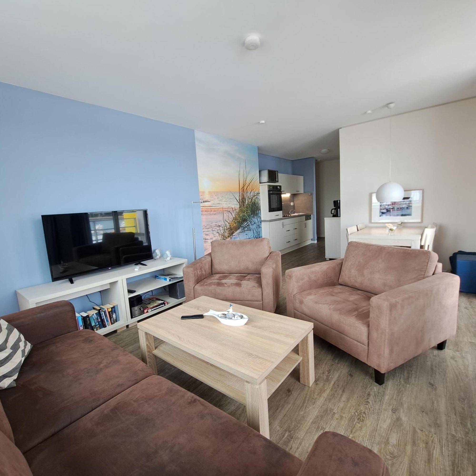 Apartment 10 - "Borbyblick" - Blickrichtung Hafen Und Offene See Eckernförde Zewnętrze zdjęcie